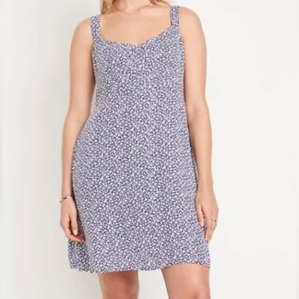 Old Navy Fit & Flare Crepe Mini Dress — Size XL, New With Tags - Picture 4 of 10